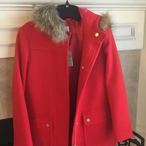 Brand new J. Crew Parka 0P